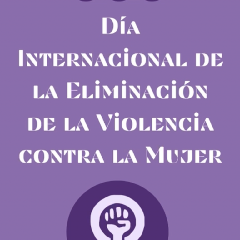 25 Noviembre – Día Internacional para la Eliminación de la Violencia contra la Mujer