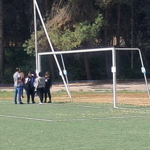 PRUEBAS EN EL CAMPO DE FÚTBOL